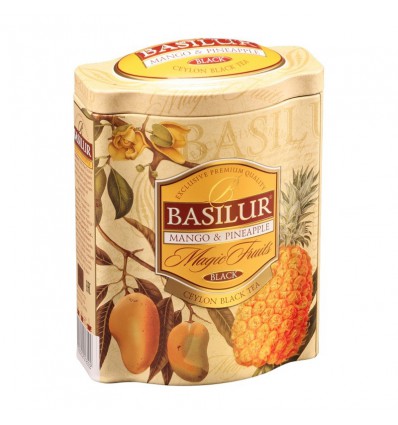 Herbata czarna Mango i ananas-puszka Basilur Herbata czarna Mango i ananas-puszka Basilur