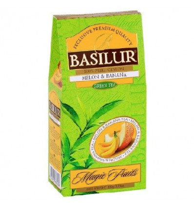 Herbata zielona banan, melon - Basilur Herbata zielona banan, melon - Basilur