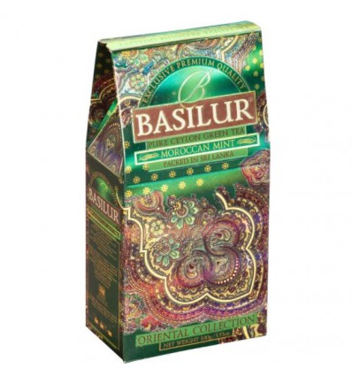 Herbata zielona Moroccan Mint mięta marokańska - Basilur Herbata zielona Moroccan Mint mięta marokańska - Basilur