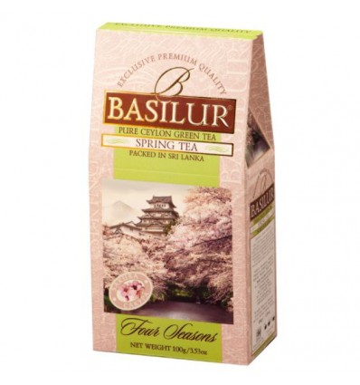 Herbata zielona Spring, wiśnia, pomelo - Basilur Herbata zielona Spring, wiśnia, pomelo - Basilur