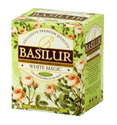 Herbata Oolong zielona White magic saszetki 10 szt - Basilur Herbata Oolong zielona White magic saszetki 10 szt - Basilur