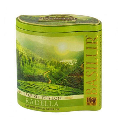 Herbata zielona Radella, bez dodatków- Basilur, puszka 100 g