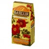 Herbata czarna malina dzika róża - Basilur, stożek 100 g