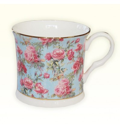 Elegancki kubek porcelanowy w róże - Rose Queen, 300 ml, Creative Tops