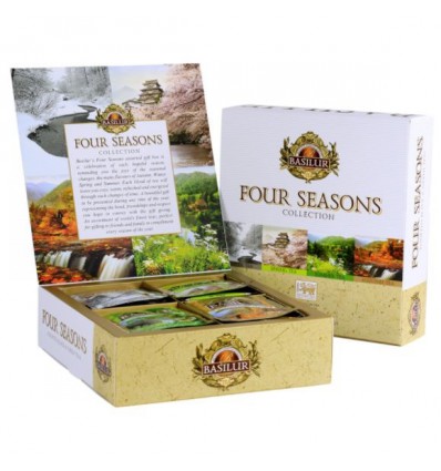 Herbata Basilur Four Seasons, saszetki 40 szt, różne smaki