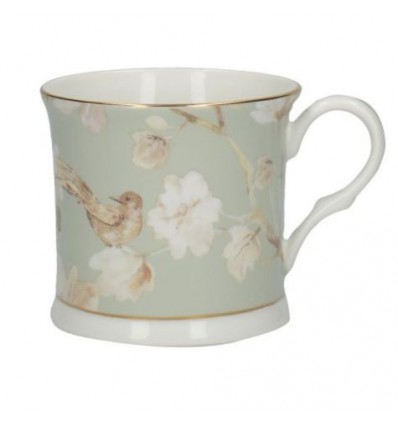Porcelanowy kubek angielski Duck egg Floral Creative Tops, 300 ml
