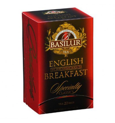Herbata czarna English Breakfast, Basilur 20 saszetek