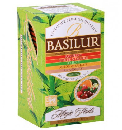 Herbata zielona jaśminowa ekspresowa 20 szt, Basilur