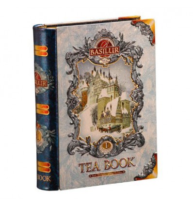 Herbata czarna Tea book I, migdały, jaśmin - Basilur, kartonik książka 75 g