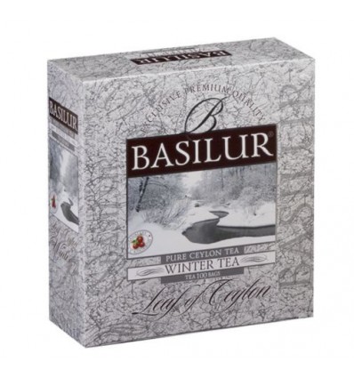 Herbata czarna zimowa, żurawina expresowa 10 szt - Basilur