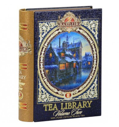 Herbata czarna Tea Book Książka vol. II, goździk, wanilia - Basilur, kartonik książka 100 g