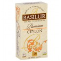 Herbata czarna Ceylon Premium, Basilur 25 saszetek