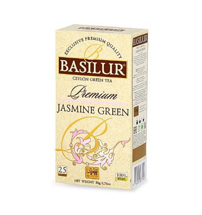 Herbata zielona jaśminowa ekspresowa Basilur, ekspress 20 szt