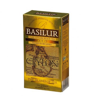 Herbata czarna Golden Crescent - Basilur, 20 saszetek