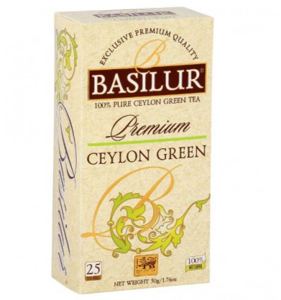 Herbata zielona Premium Sencha ekspresowa 25 szt - Basilur