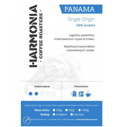 Kawa Panama - Single Origin 100 % arabika, mielona 250 g