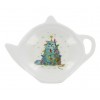 Teabag, podstawka melaminowa na herbatę, skapka - rudzik na święta