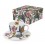 Porcelanowa filiżanka kwiaty, ptaki 200 ml, PPD
