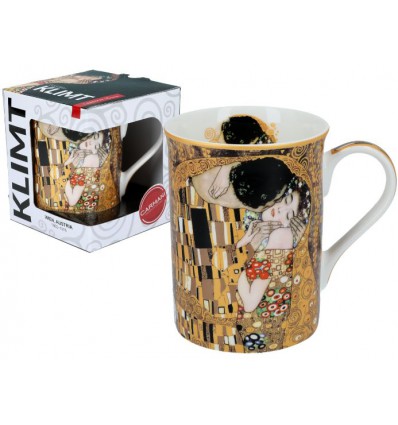Kubek porcelanowy Adele G. Klimt, 400 ml, Carmani
