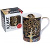 Kubek porcelanowy Drzewo Życia G. Klimt, 400 ml, Carmani