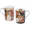Kubek porcelanowy Tancerka G. Klimt, 400 ml, Carmani