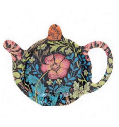 Teabag, podstawka melaminowa na herbatę, skapka - świąteczny renifer