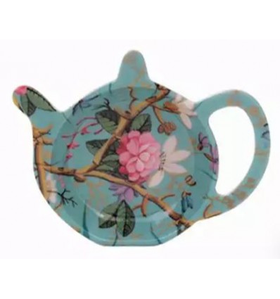 Teabag, podstawka melaminowa na herbatę, skapka - W. Kilburn kwiat jabłoni