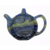 Teabag, podstawka melaminowa na herbatę, skapka - V. van Gogh Słoneczniki