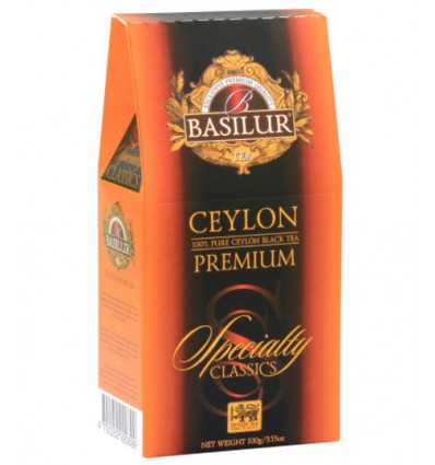 Herbata czarna Ceylon Premium - Basilur, stożek 100 g