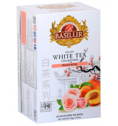 Herbata kwitnąca biała Jasmine lichi, jaśmin, lilia - 3 szt