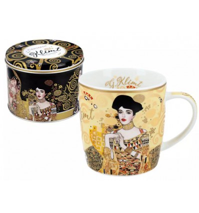 Kubek porcelanowy Adele G. Klimt, 450 ml, Carmani