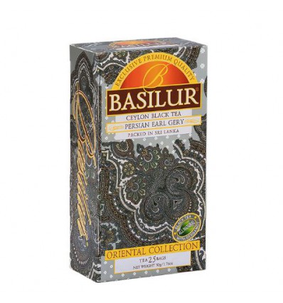 Herbata czarna Persian Earl Grey - Basilur, 25 szt, ekspres