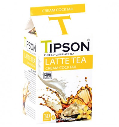 Herbata Latte Tea Cream coctail, Tipson, 30 szt