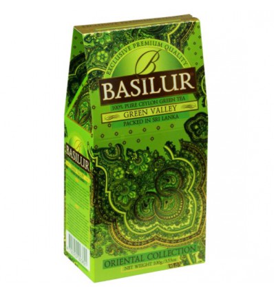 Herbata zielona Green Valley, Basilur, stożek 100 g