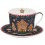 Porcelanowa filiżanka świąteczna, pierniki 400 ml, Easy Life