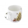 Kubek porcelanowy Dekorowanie choinki 310 ml, Royal Worcester