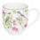 Porcelanowy kubek Wiosna, ptaki, róże, 300 ml, Easy Life