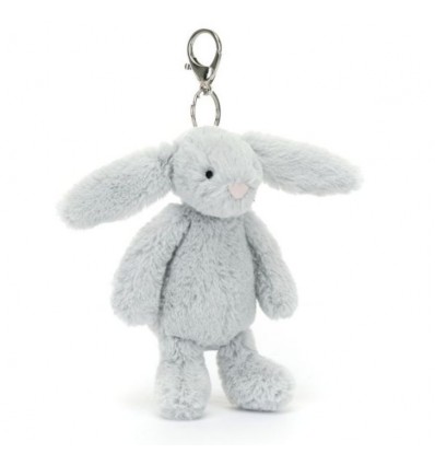Breloczek Króliczek srebrny 18 cm, Jellycat