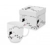 Porcelanowy kubek Kocie łapy, matowy, 400 ml, PPD
