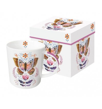 Porcelanowy kubek Motyl, 350 ml PPD