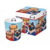 Porcelanowy kubek Koty w słuchawkach, 400 ml, PPD