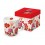 Porcelanowy kubek Kolorowe kwiaty, 400 ml, PPD