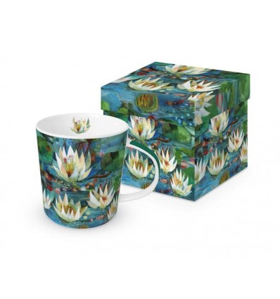 Porcelanowy kubek Lotos, 400 ml, PPD