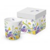 Porcelanowy kubek Polne kwiaty, 400 ml, PPD