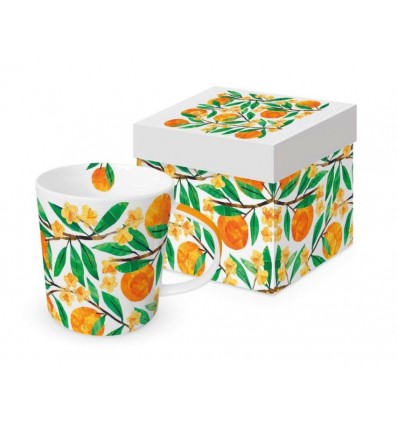 Porcelanowy kubek Pomarańcze 400 ml, PPD