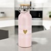 Butelka termiczna Złote serduszko, z uchwytem, 500 ml, PPD