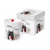 Porcelanowy kubek Przyjaciele 400 ml, PPD