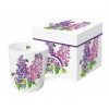 Porcelanowy kubek Bzy i pszczoły, 400 ml, PPD