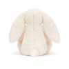 Króliczek biały, truskawkowe uszy i łapki 31 cm, Jellycat