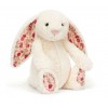 Króliczek biały, truskawkowe uszy i łapki 31 cm, Jellycat